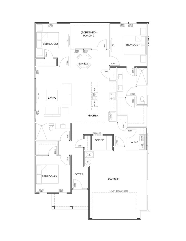 The Palm floor plan